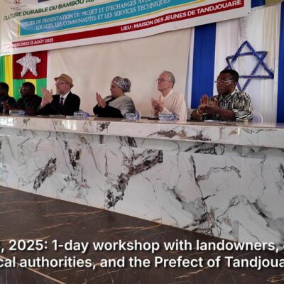 Aug 13, 2025: 1-day workshop with landowners, chiefs, local authorities, and the Prefect of Tandjouaré