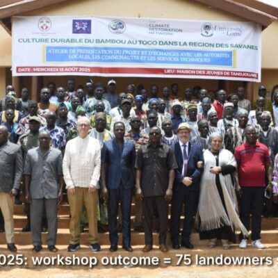 Aug 13, 2025: workshop outcome = 75 landowners signed up